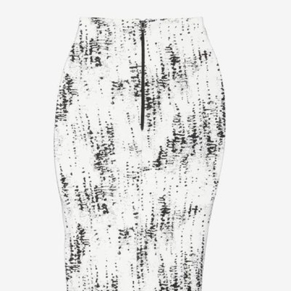 Scuba Graphic Pencil Skirt - Picture 4 of 4